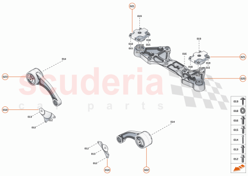 Part Diagram for McLaren 00RA557