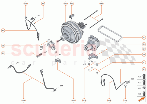 Part Diagram for McLaren 13CA211RP