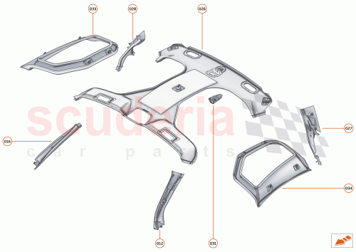 Part Diagram for McLaren 14NB215CP