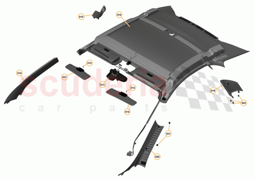 Part Diagram for McLaren 11N2226SP