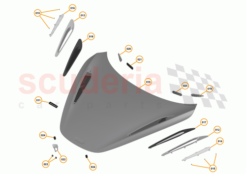 Part Diagram for McLaren 14AB873CP
