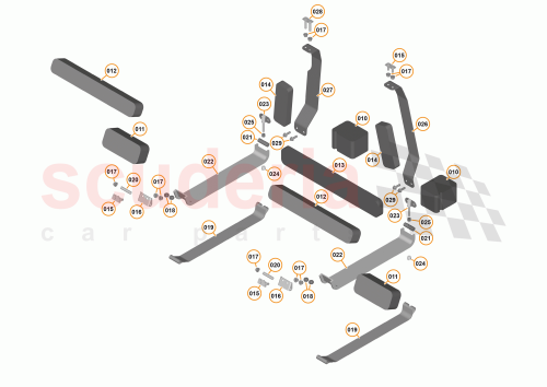Part Diagram for McLaren 00RG010