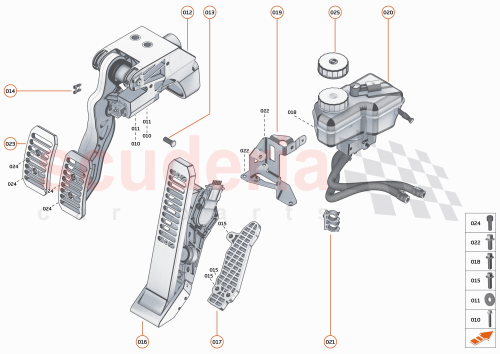 Part Diagram for McLaren 00RB050