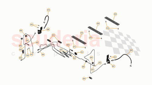 Part Diagram for McLaren 11C0454CP