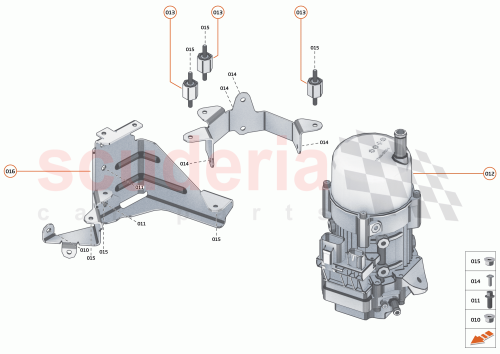 Part Diagram for McLaren 28DA010CP