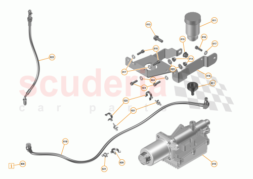 Part Diagram for McLaren 00RA028