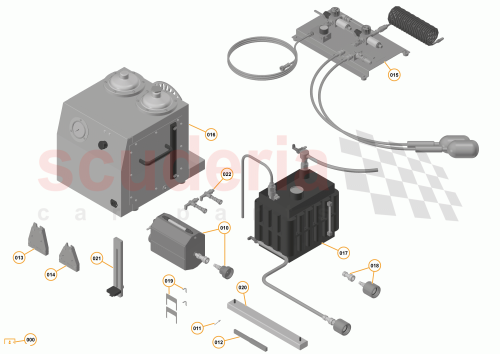 Part Diagram for McLaren 11F0750CP