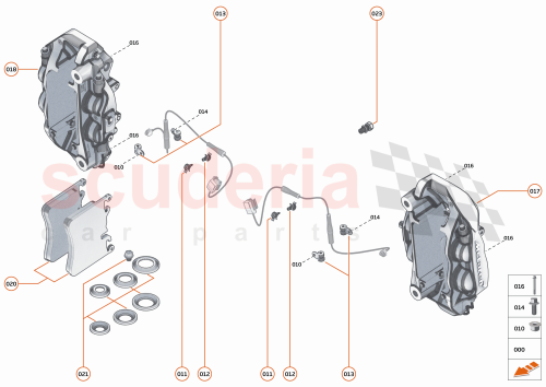 Part Diagram for McLaren 11M0383CP
