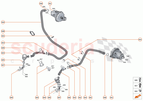 Part Diagram for McLaren 13FA153RP