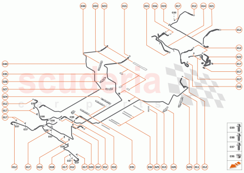 Part Diagram for McLaren 23LA063CP