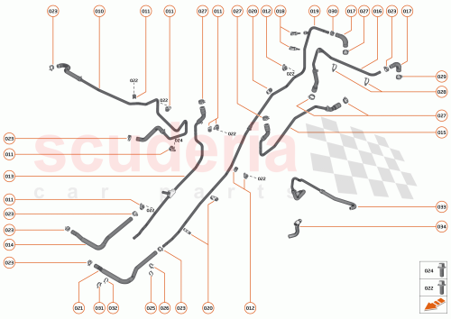 Part Diagram for McLaren 23LA081CP