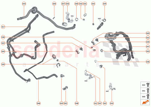 Part Diagram for McLaren 00RB032