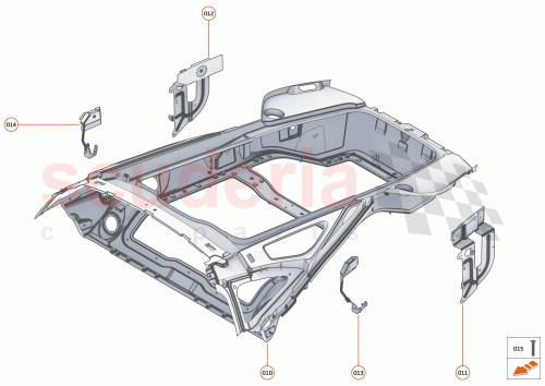 Part Diagram for McLaren 22AD391GP