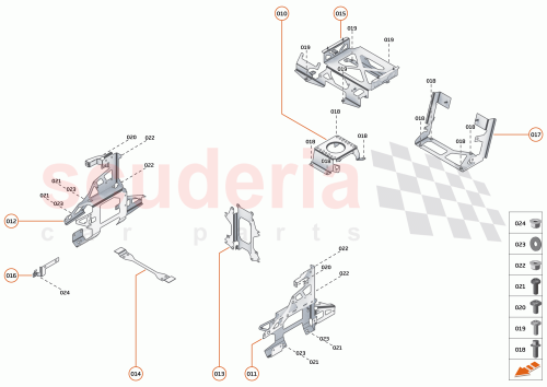 Part Diagram for McLaren 14M1012CP