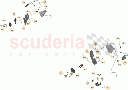 Part Diagram for McLaren 13A2255CP