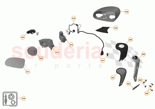 Part Diagram for McLaren 12A3467CP