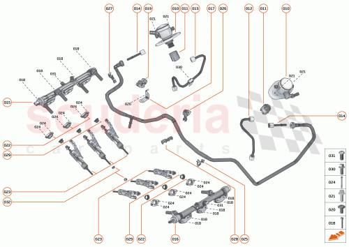 Part Diagram for McLaren 16FB606CP