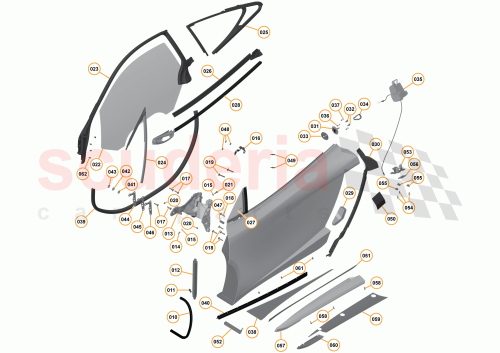 Part Diagram for McLaren 00RA348