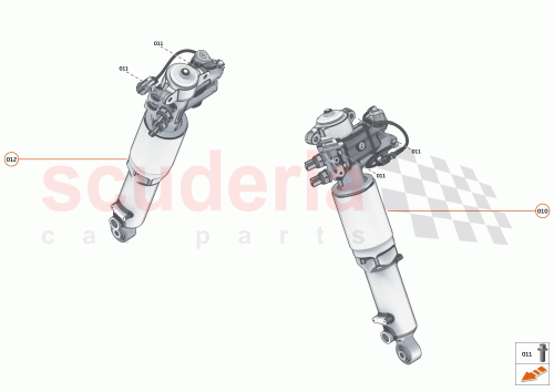 Part Diagram for McLaren 23BA006CP