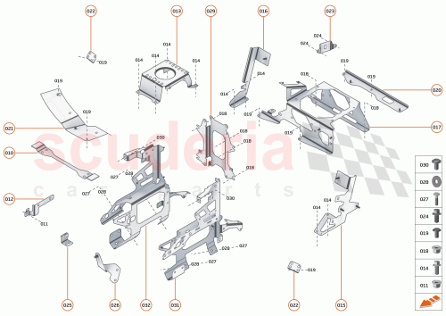 Part Diagram for McLaren 14M1080CP