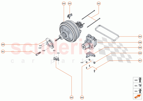 Part Diagram for McLaren 15CA049RP
