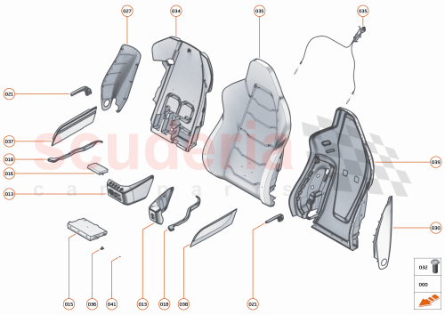 Part Diagram for McLaren 11N1973CP