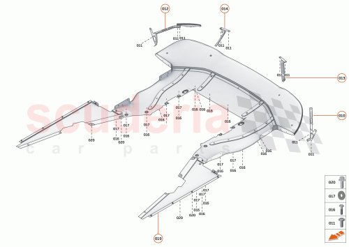 Part Diagram for McLaren 14AC541CP