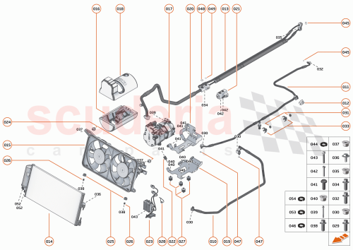 Part Diagram for McLaren 00RX001