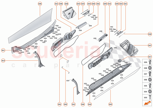 Part Diagram for McLaren 00RC103