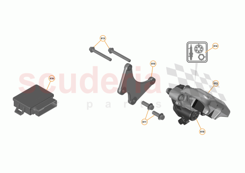 Part Diagram for McLaren 11C0581CP