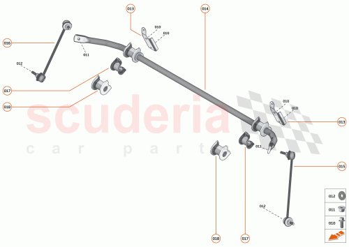 Part Diagram for McLaren 16BA719CP