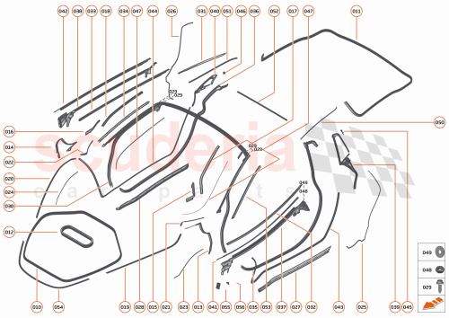 Part Diagram for McLaren 14AB399SP