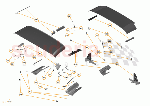 Part Diagram for McLaren 11A4034SP