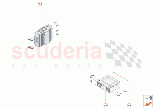 Part Diagram for McLaren 14MA036CP