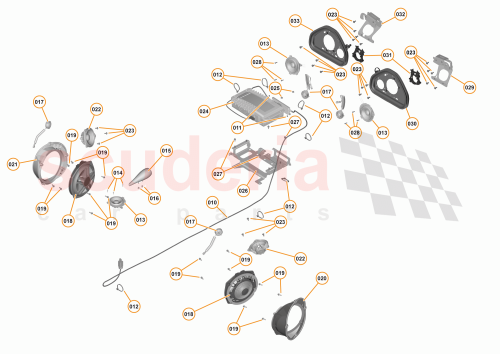 Part Diagram for McLaren 13M1626SP