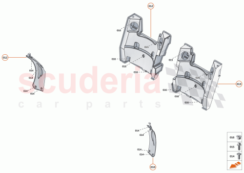 Part Diagram for McLaren 13AC005RP