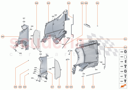 Part Diagram for McLaren 14A3025CP