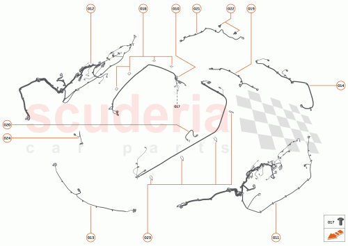 Part Diagram for McLaren 14MA044SP