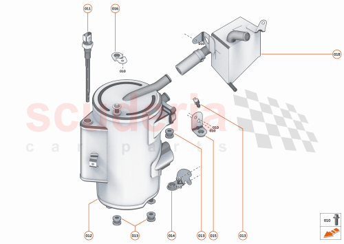 Part Diagram for McLaren 22FA065GP