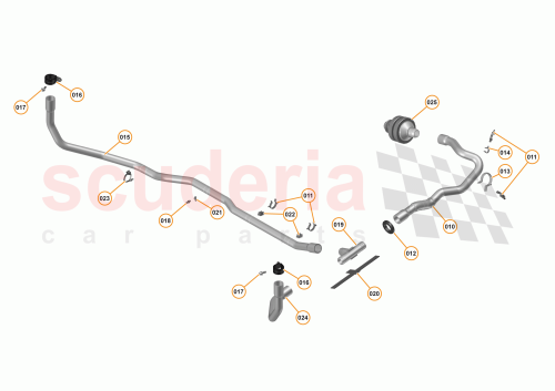 Part Diagram for McLaren 00RB144