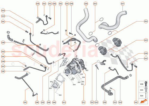Part Diagram for McLaren 15FA274CP