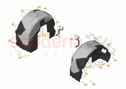 Part Diagram for McLaren 13A7098GP