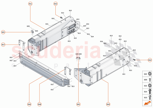 Part Diagram for McLaren 13A5178CP
