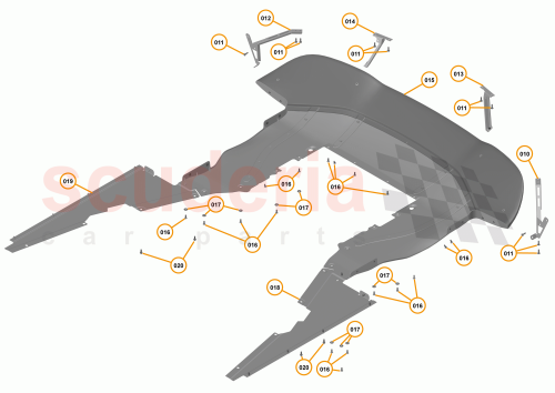 Part Diagram for McLaren 14AB547CP