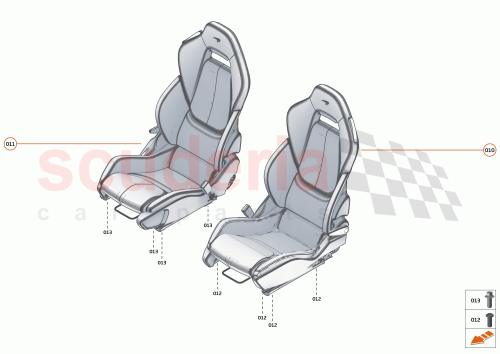 Part Diagram for McLaren 13NA327CP
