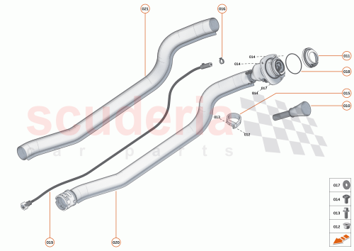 Part Diagram for McLaren 13KA004CP