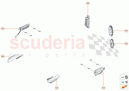 Part Diagram for McLaren 14MA654CP