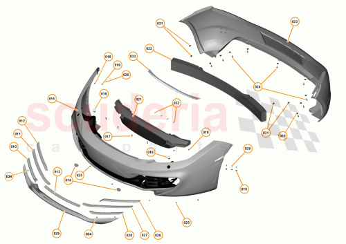 Part Diagram for McLaren 11A5305CP