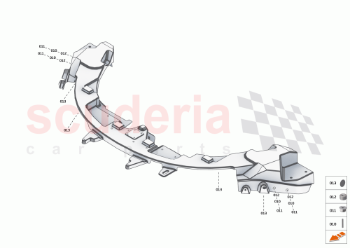 Part Diagram for McLaren 13A1941CP
