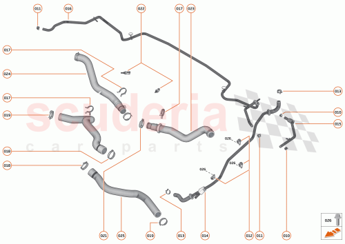 Part Diagram for McLaren 14L0095SP